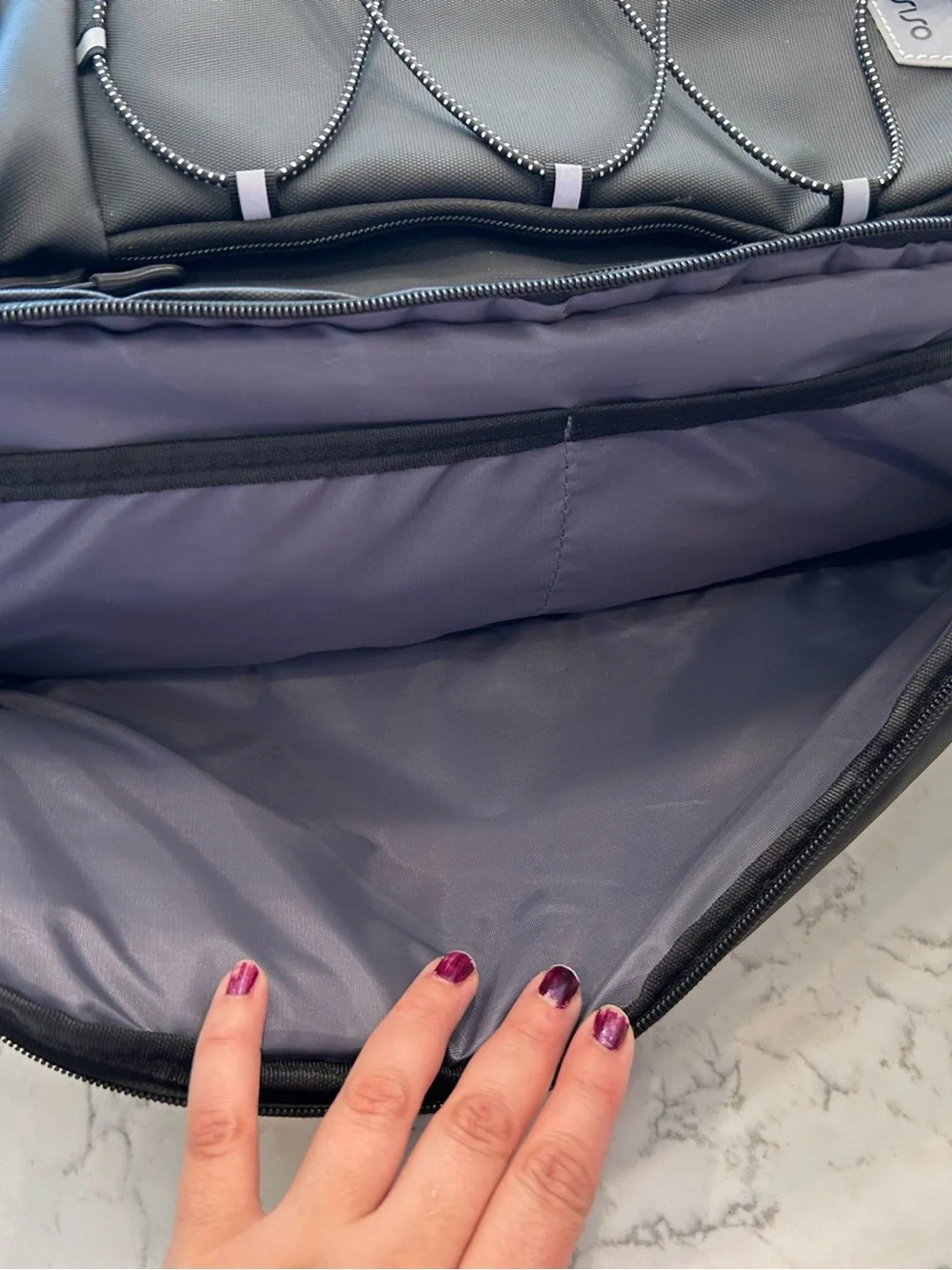Mosiso Black Travel Bag Backpack